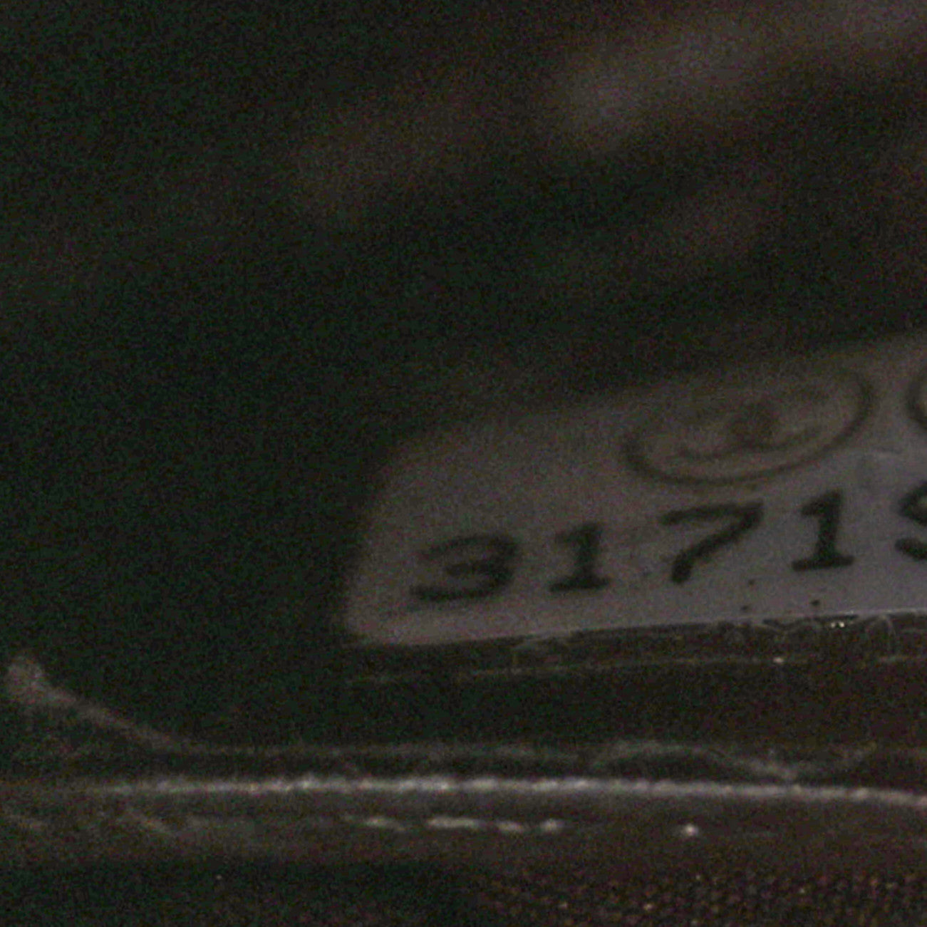 Chanel Caviar Quilted Curvy Pouch Cosmetic Case Black 7 of 10