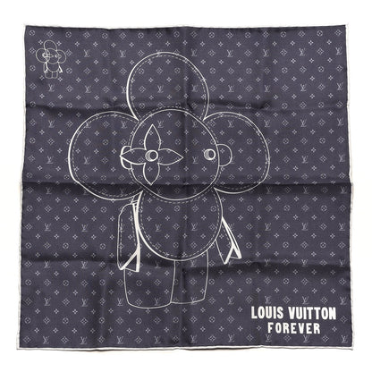 Louis Vuitton Silk Monogram Vivienne Bandana 1 of 4