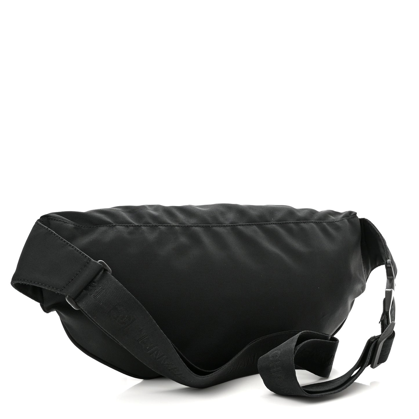 Nylon Sport Waist Bag Black