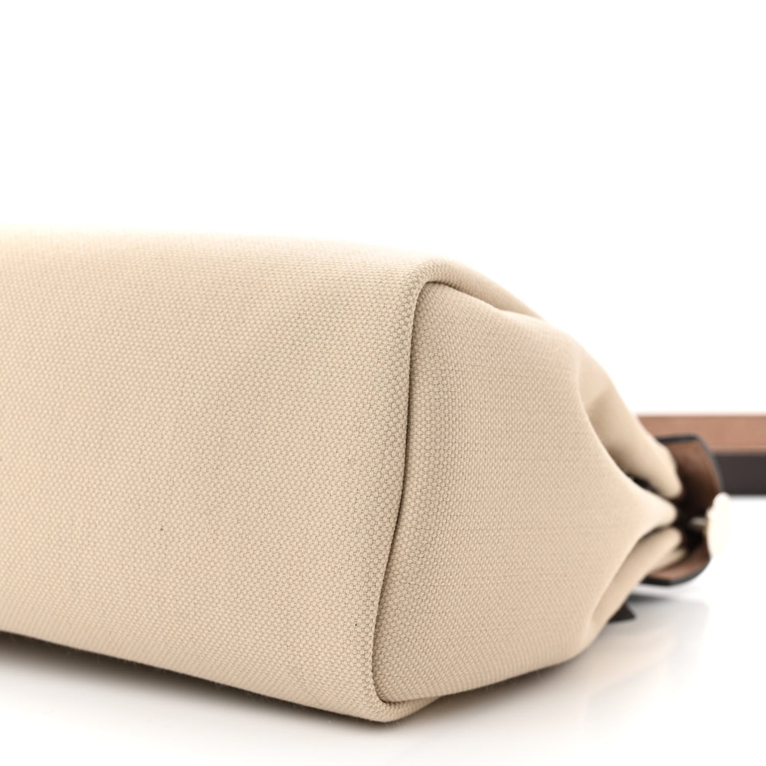 Hermes Military Toile Vache Hunter Herbag Zip Retourne 31 PM Beton 11 of 12