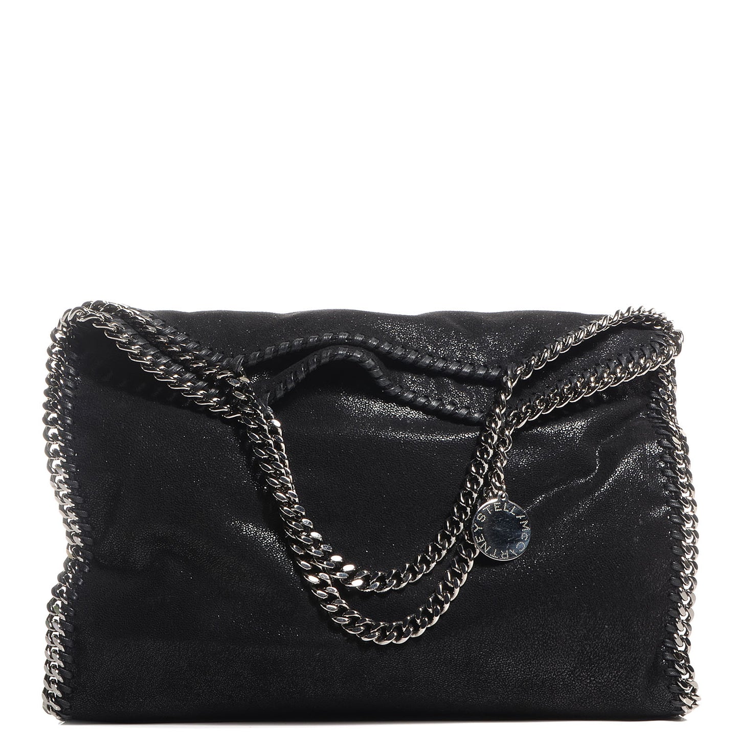 Shaggy Deer Small Falabella Tote Black