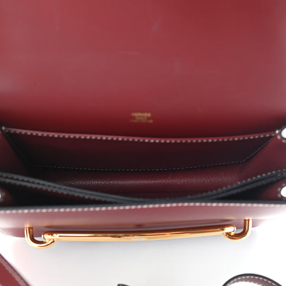 Hermes Veau Sombrero Sac Roulis 23 Rouge H 4 of 10