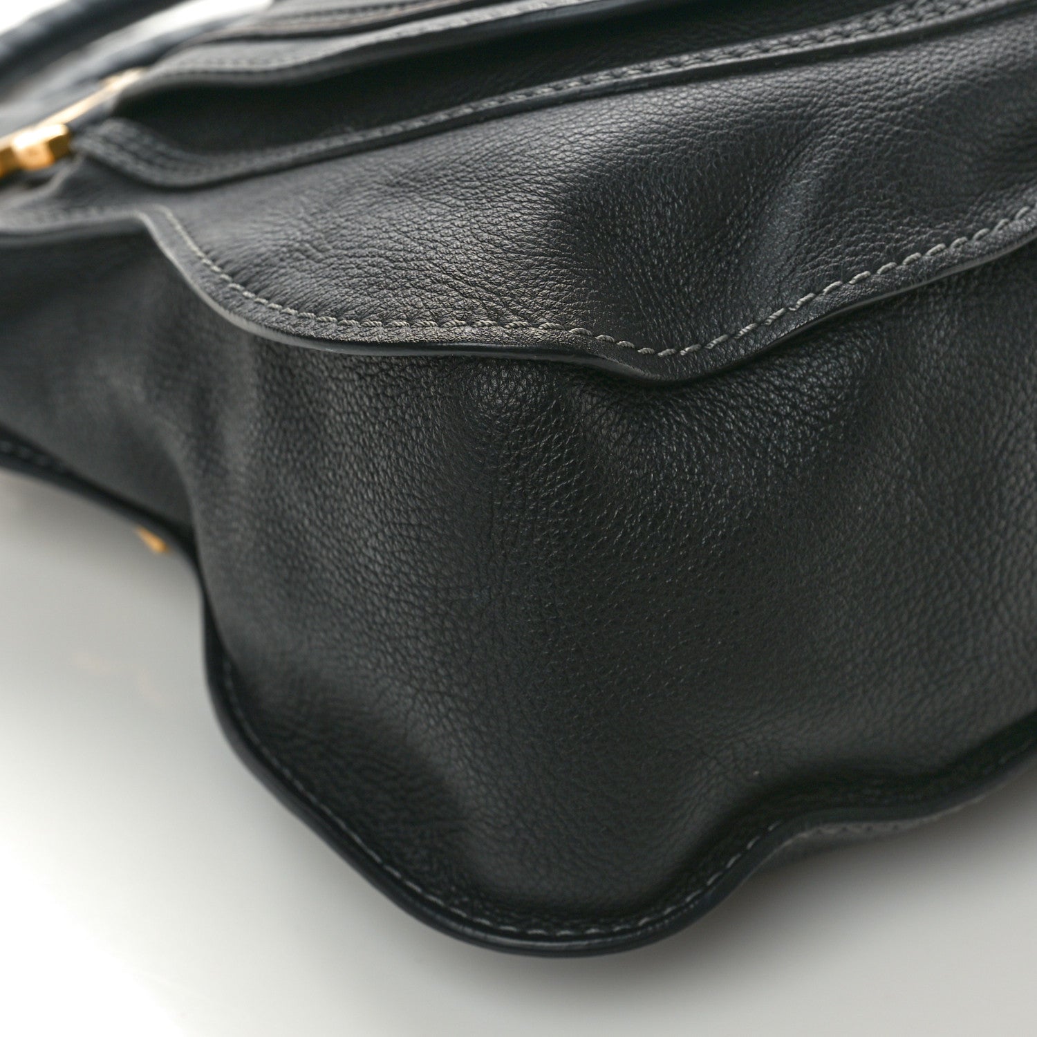 Chloe Calfskin Medium Marcie Satchel Black 9 of 10