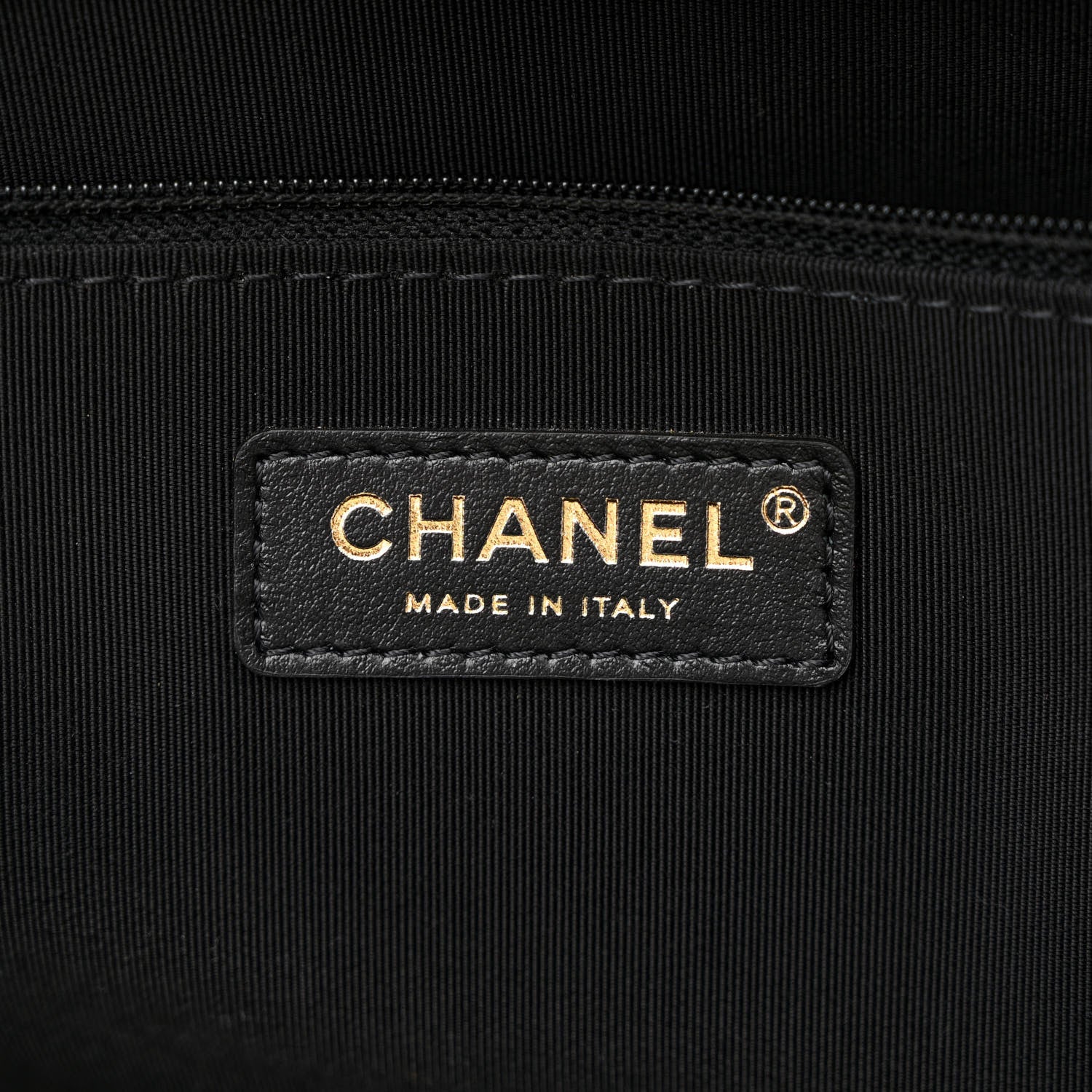 Chanel Aged Calfskin Medium Charms Deauville Tote Black 6 of 10
