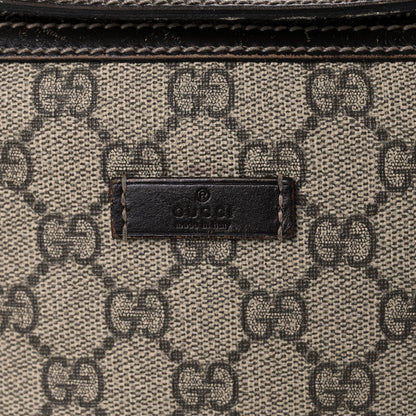 Gucci GG Supreme Monogram Belt Bag Dark Brown 9 of 26