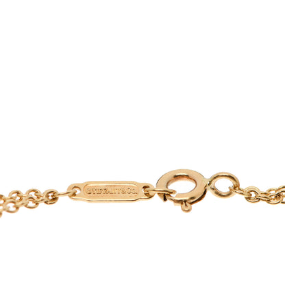 Tiffany 18K Yellow Gold Return To Tiffany Love Heart Tag Key Bracelet 4 of 5