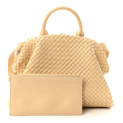 Bottega Veneta Nappa Intrecciato Padded The Top Handle Tote Bag Porridge 3 of 10