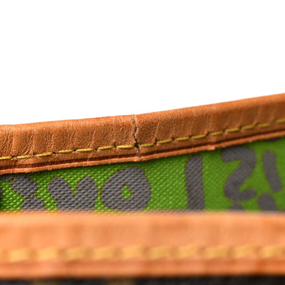 Louis Vuitton Monogram Graffiti Neverfull GM Green 14 of 14