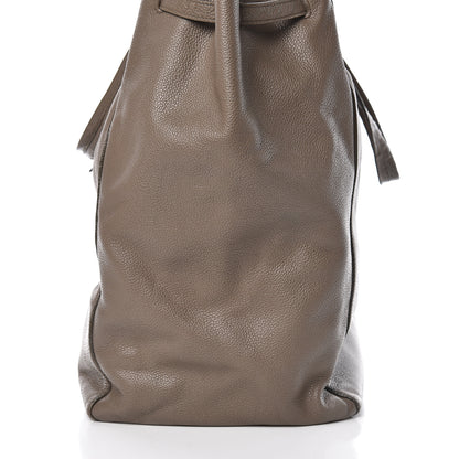 Celine Soft Grained Calfskin Medium Belt Cabas Phantom Taupe 14 of 20