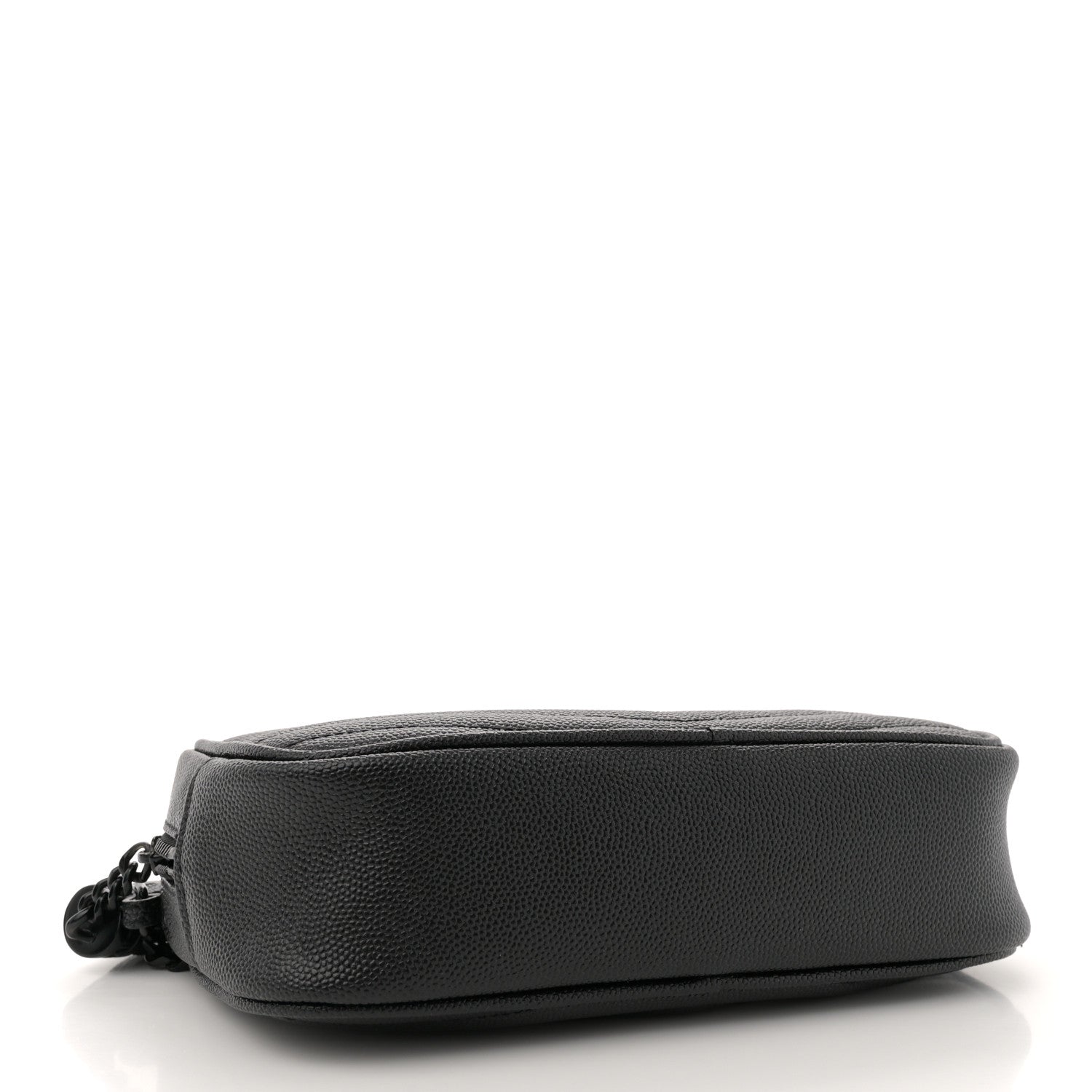 Saint Laurent Grain De Poudre Matelasse Monochrome Monogram Mini Lou Camera Bag Black 4 of 10