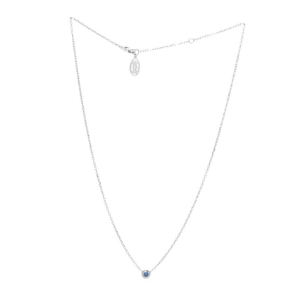 Cartier 18K White Gold Sapphire Saphirs Legers de Cartier Pendant Necklace 3 of 6