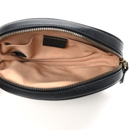 Gucci Calfskin Matelasse GG Marmont Belt Bag 75 30 Black 4 of 8