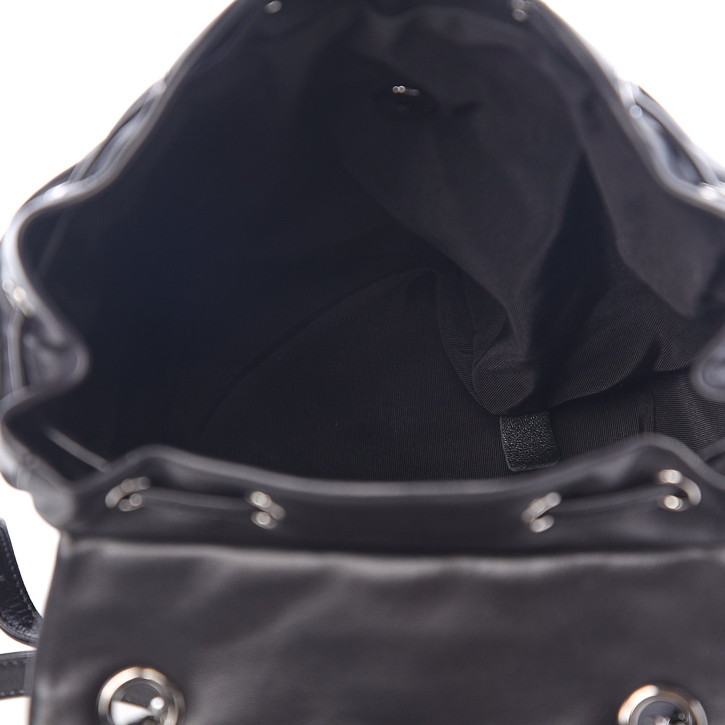 Lambskin Quilted Small Urban Spirit Backpack Black