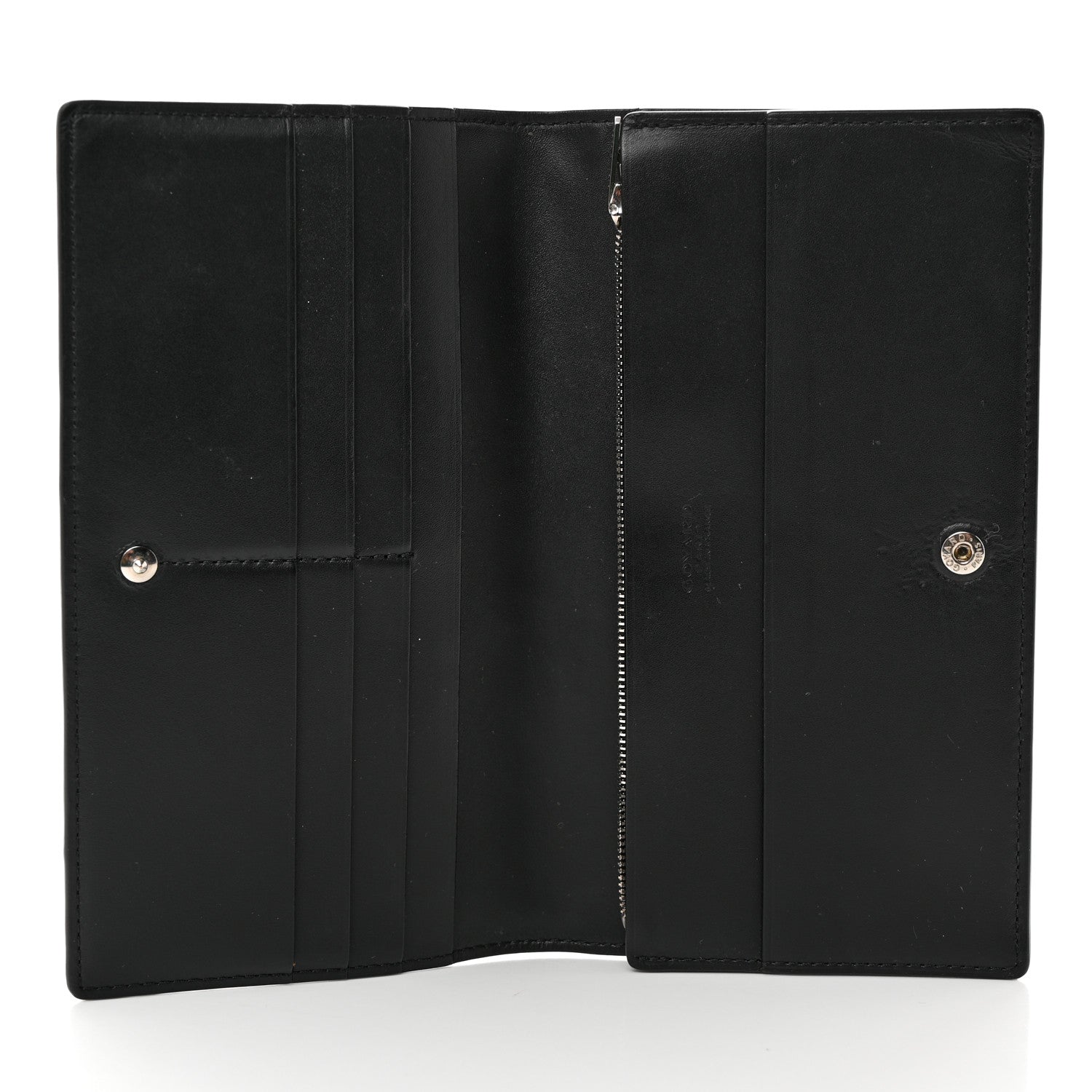 Goyard Goyardine Long Bi-Fold Wallet Black 5 of 12
