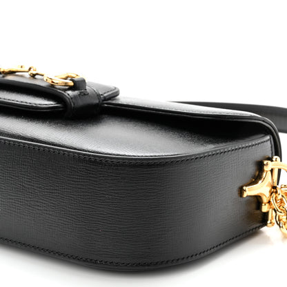 Gucci Azalea Calfskin Small Horsebit 1955 Chain Shoulder Bag Black 9 of 9