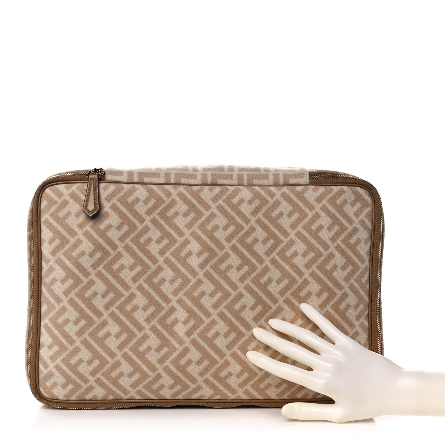 Wool FF 1974 Organizer Beige Cammello Sand