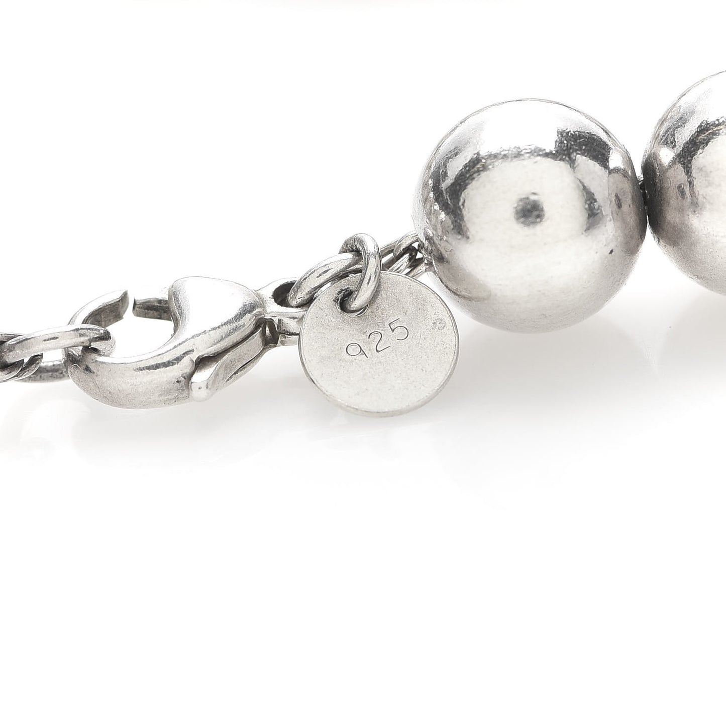 Sterling Silver 10mm HardWear Ball Bracelet