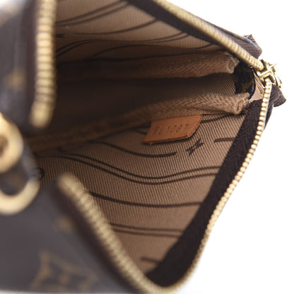 Louis Vuitton Monogram Complice Trunks and Bags Mini Pochette Accessories Beige 8 of 9