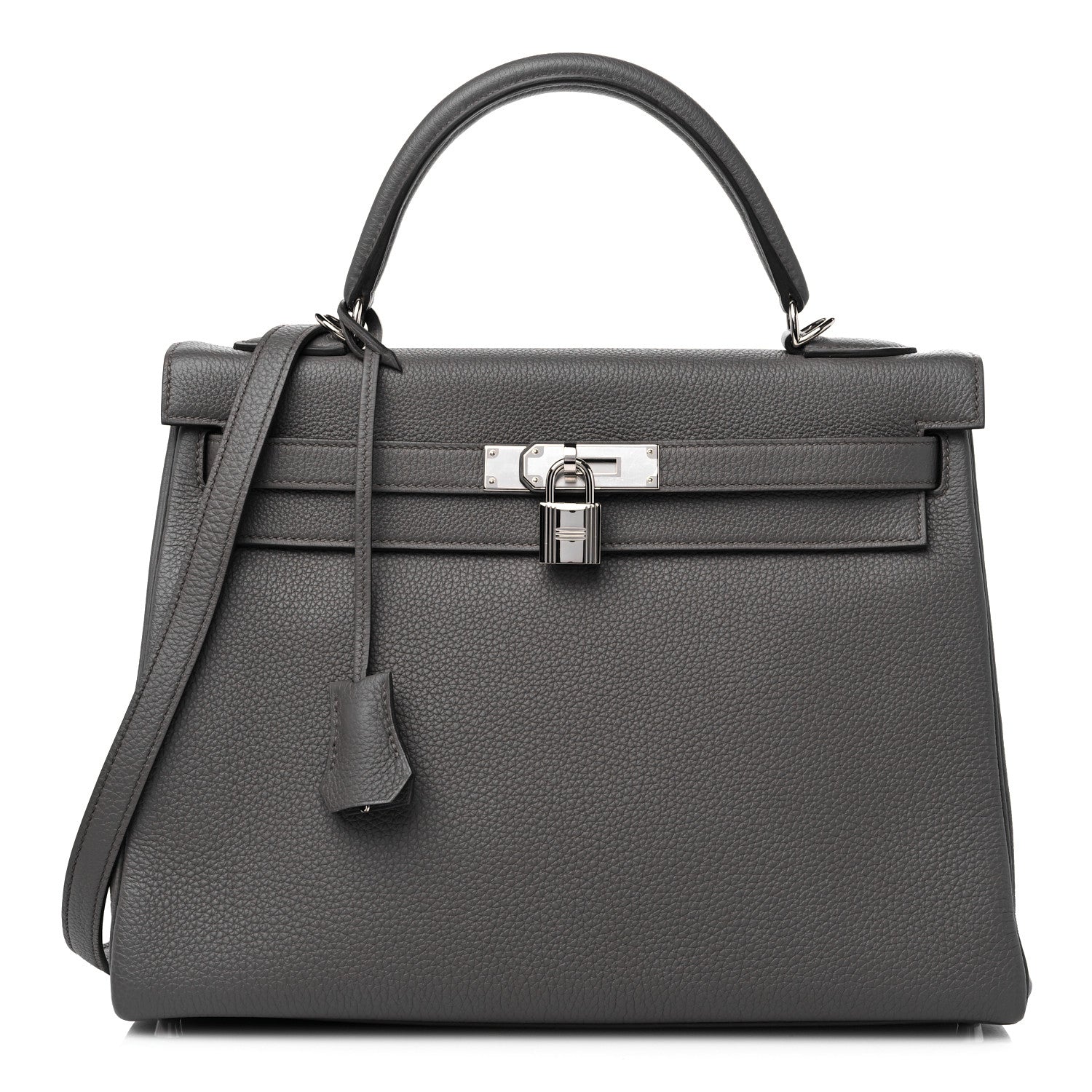 Hermes Togo Kelly Retourne 32 Etain 1 of 13