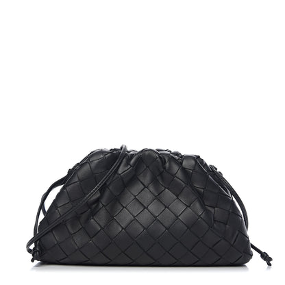 Bottega Veneta Nappa Intrecciato The Mini Pouch Black 1 of 9