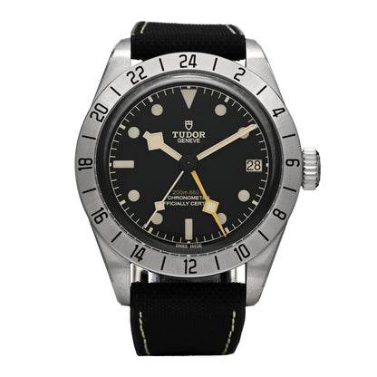 TUDOR Stainless Steel Fabric 39mm Black Bay Automatic Watch Black 79470 1 of 5