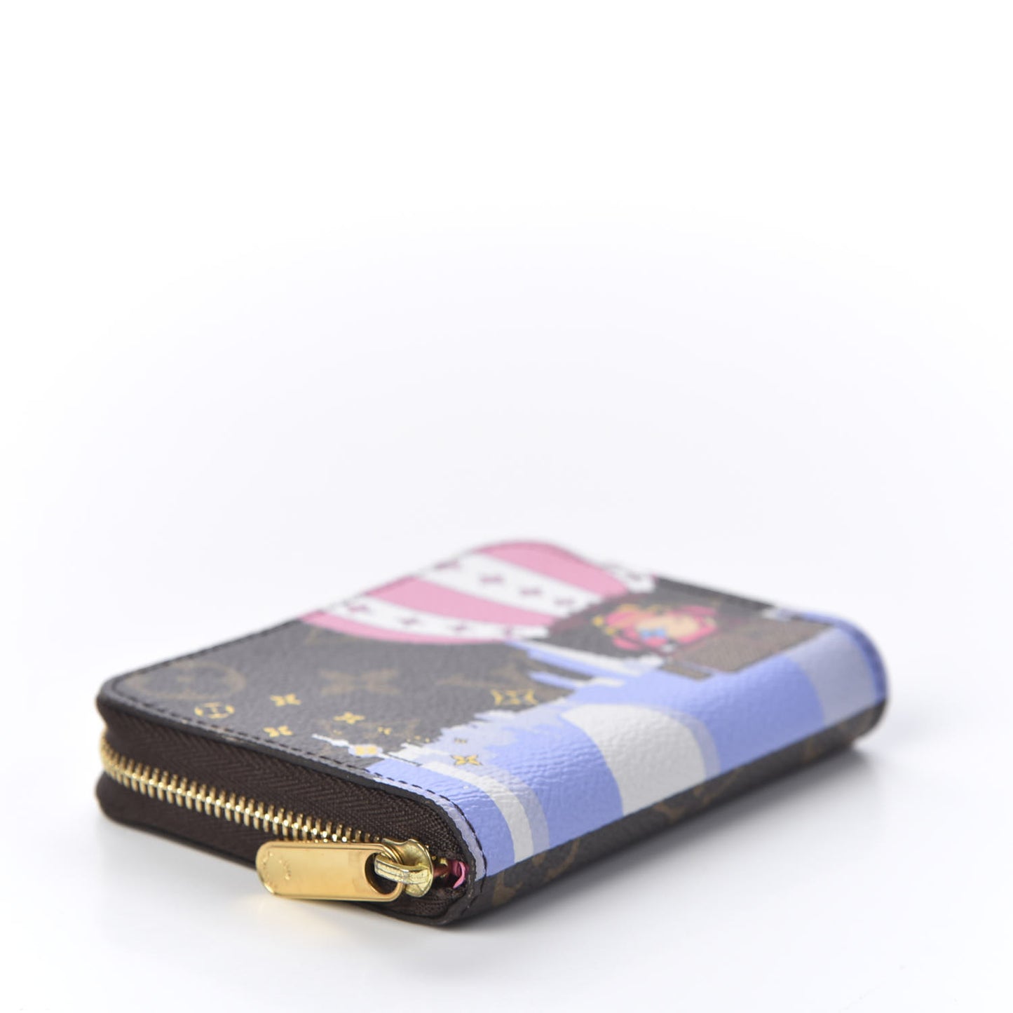 Monogram 2019 Christmas Animation Zippy Coin Purse
