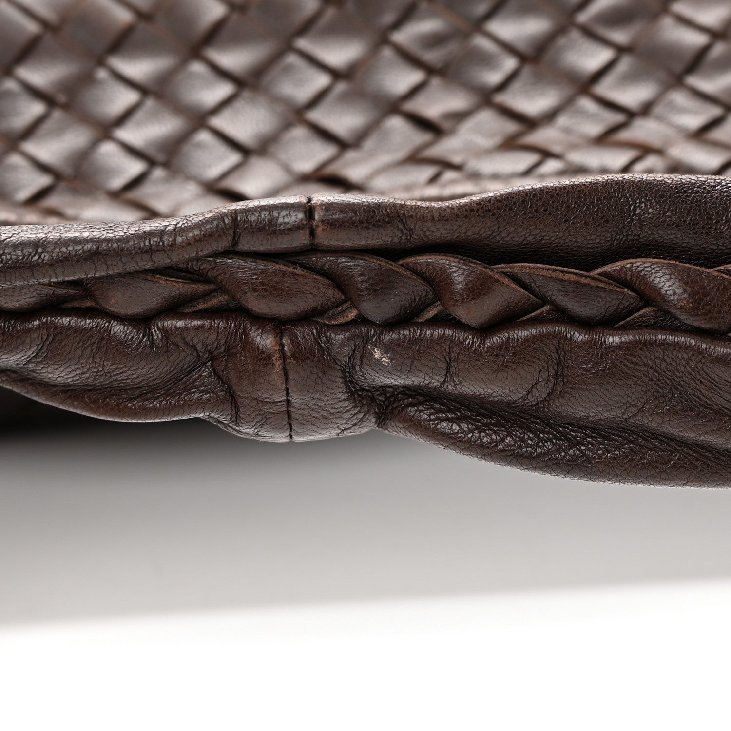 Bottega Veneta Nappa Intrecciato Medium Veneta Hobo Ebano 16 of 16