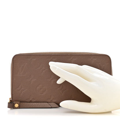 Louis Vuitton Empreinte Zippy Wallet Taupe Glace 2 of 15