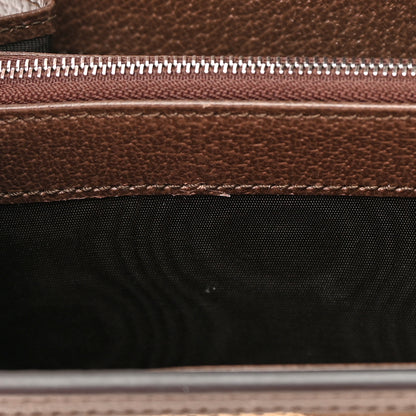 Gucci Monogram Jumbo GG Textured Dollar Calfskin Mini Dionysus Chain Wallet Camel Ebony New Acero 11 of 15