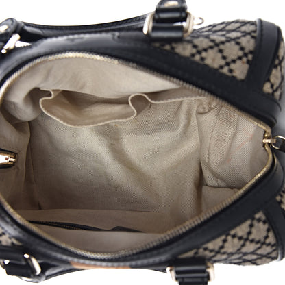 Gucci Diamante Vintage Web Small Boston Black 5 of 12