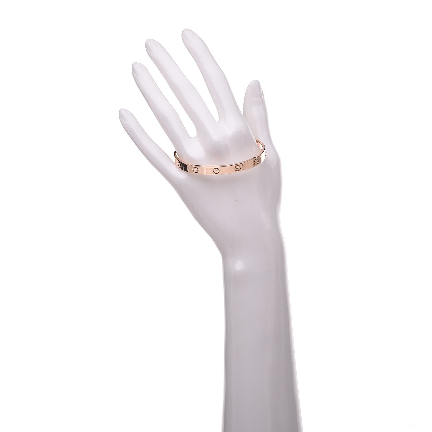 Cartier 18K Pink Gold LOVE Cuff Bracelet 18 2 of 7