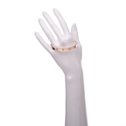 Cartier 18K Pink Gold LOVE Cuff Bracelet 18 2 of 7