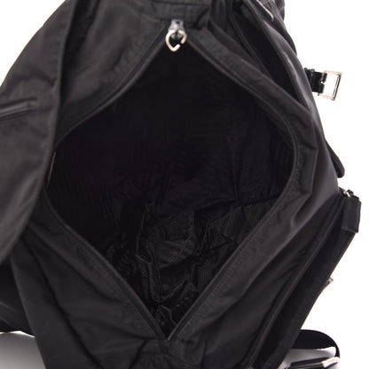 Prada Nylon Vela Messenger Bag Black 5 of 12