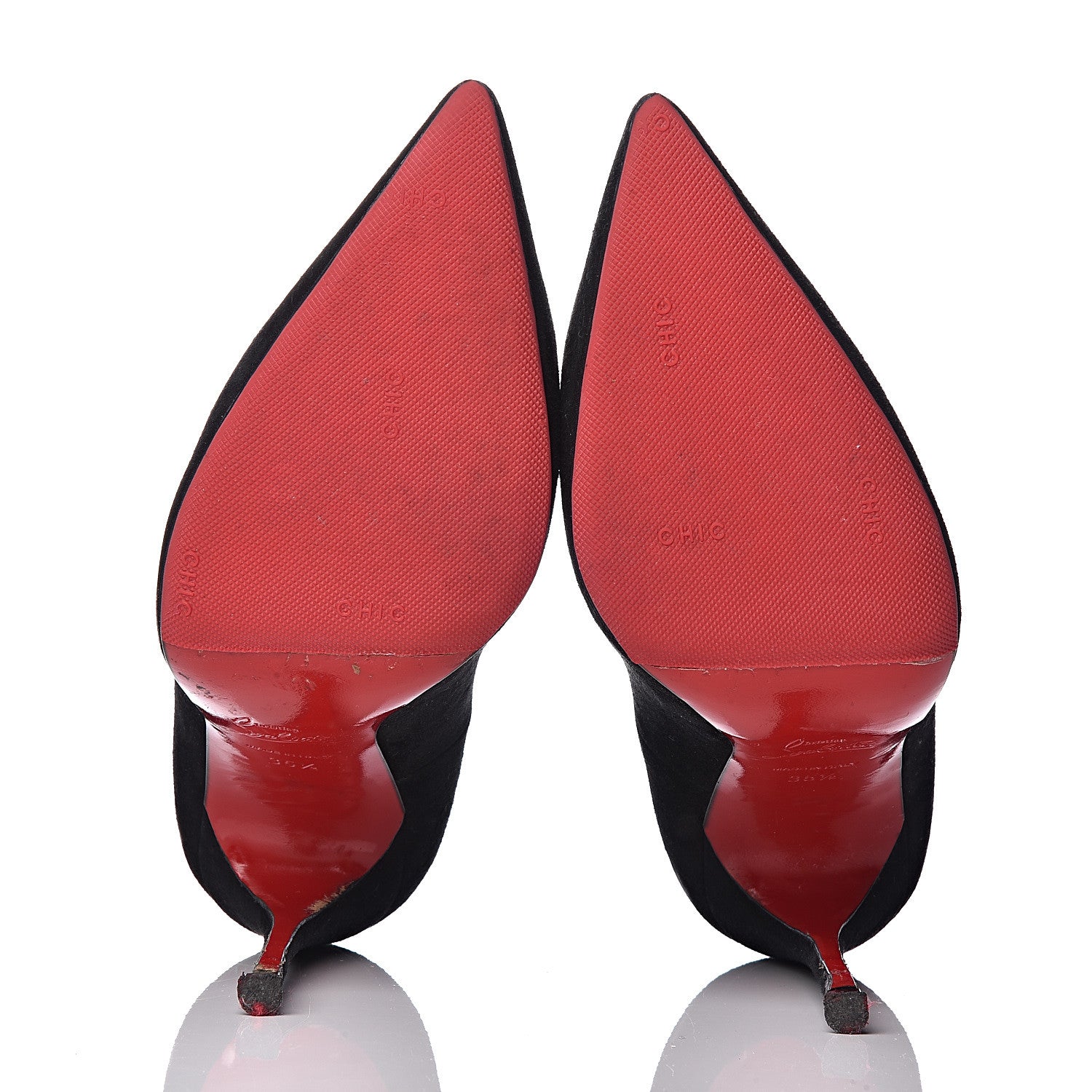 Christian Louboutin Suede So Kate 120 Pumps 35.5 Black 5 of 16
