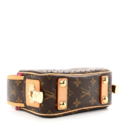 Louis Vuitton Monogram Perforated Mini Trocadero Fuchsia 4 of 10