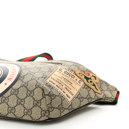 Gucci GG Supreme Monogram Courrier Belt Bag Beige New Acero 10 of 10