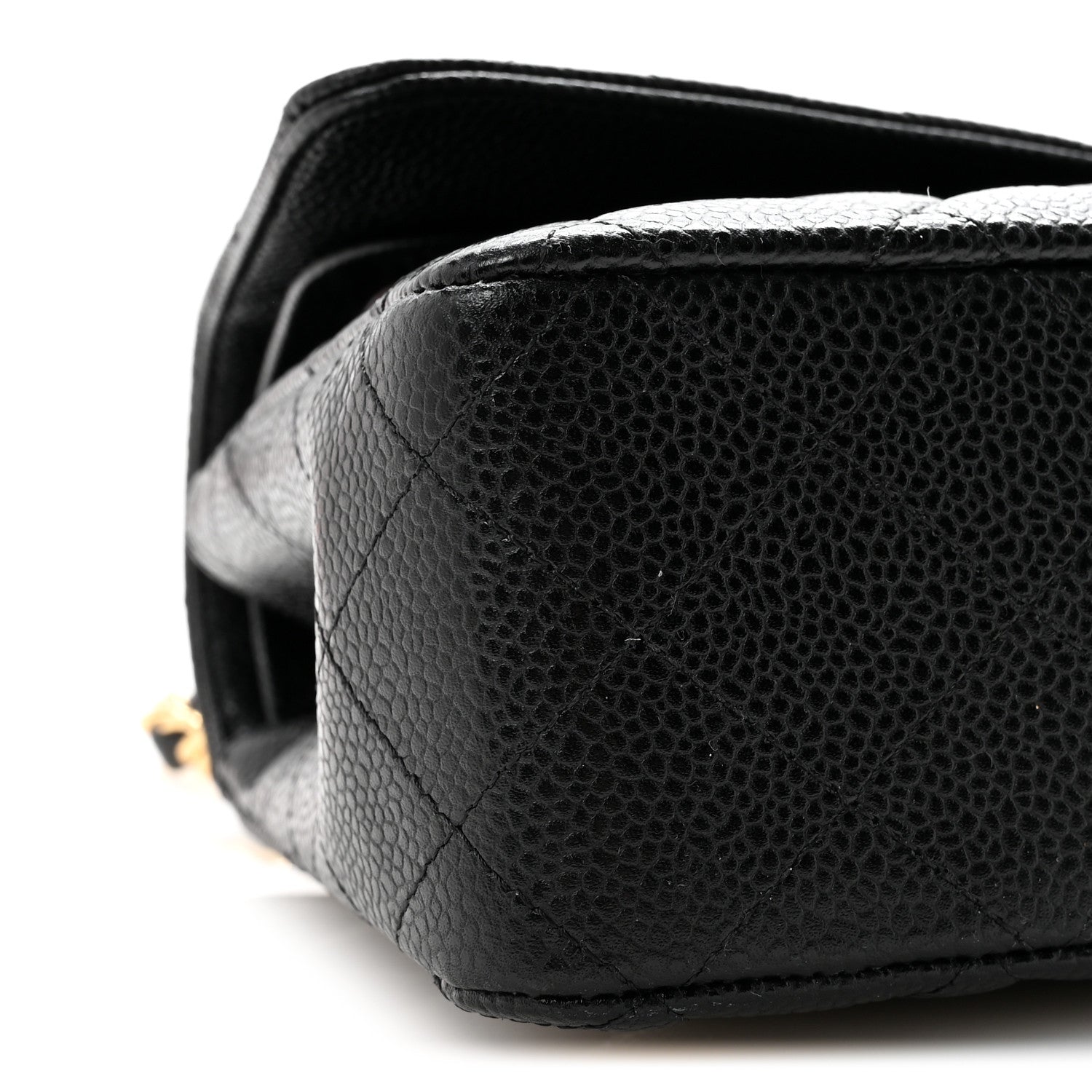 Chanel Caviar Quilted Medium Double Flap Black 9 of 11