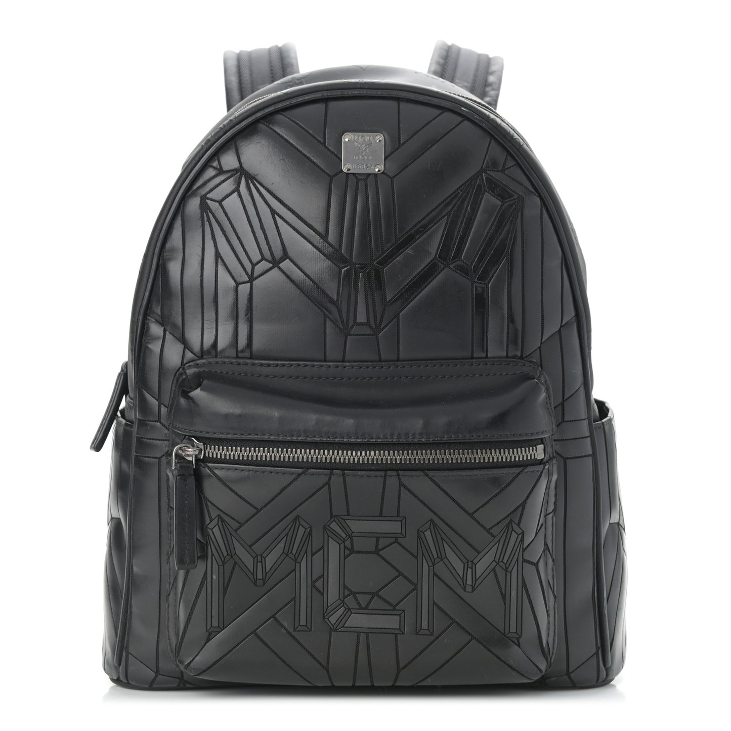 Calfskin Small Bionic Backpack Black