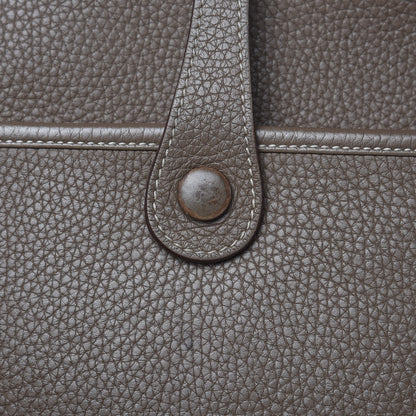 Hermes Taurillon Clemence Evelyne III PM Etoupe 12 of 15