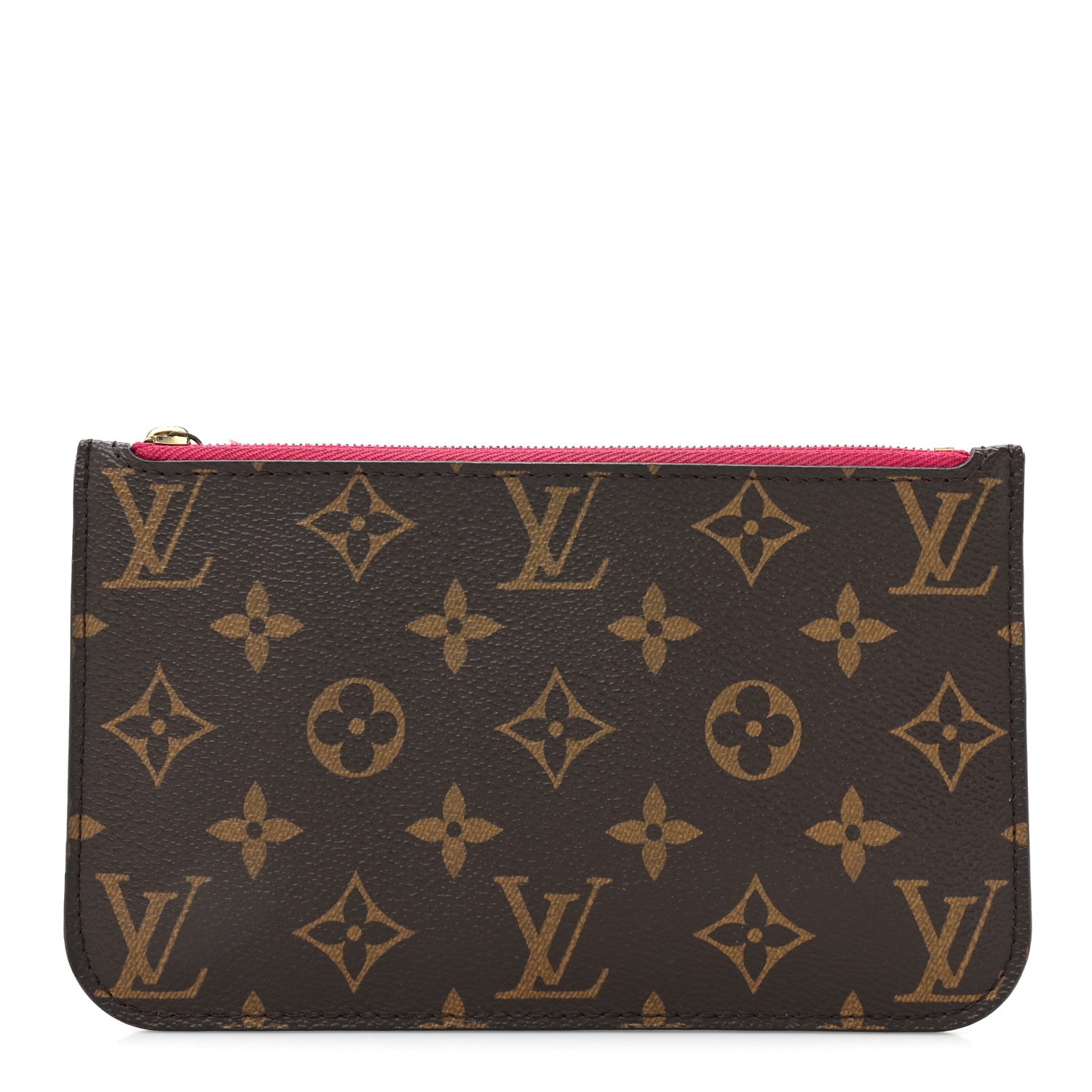 Louis Vuitton Monogram Neverfull PM Pochette Fuchsia 1 of 11