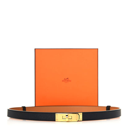 Hermes Epsom Kelly Belt Black 4 of 4