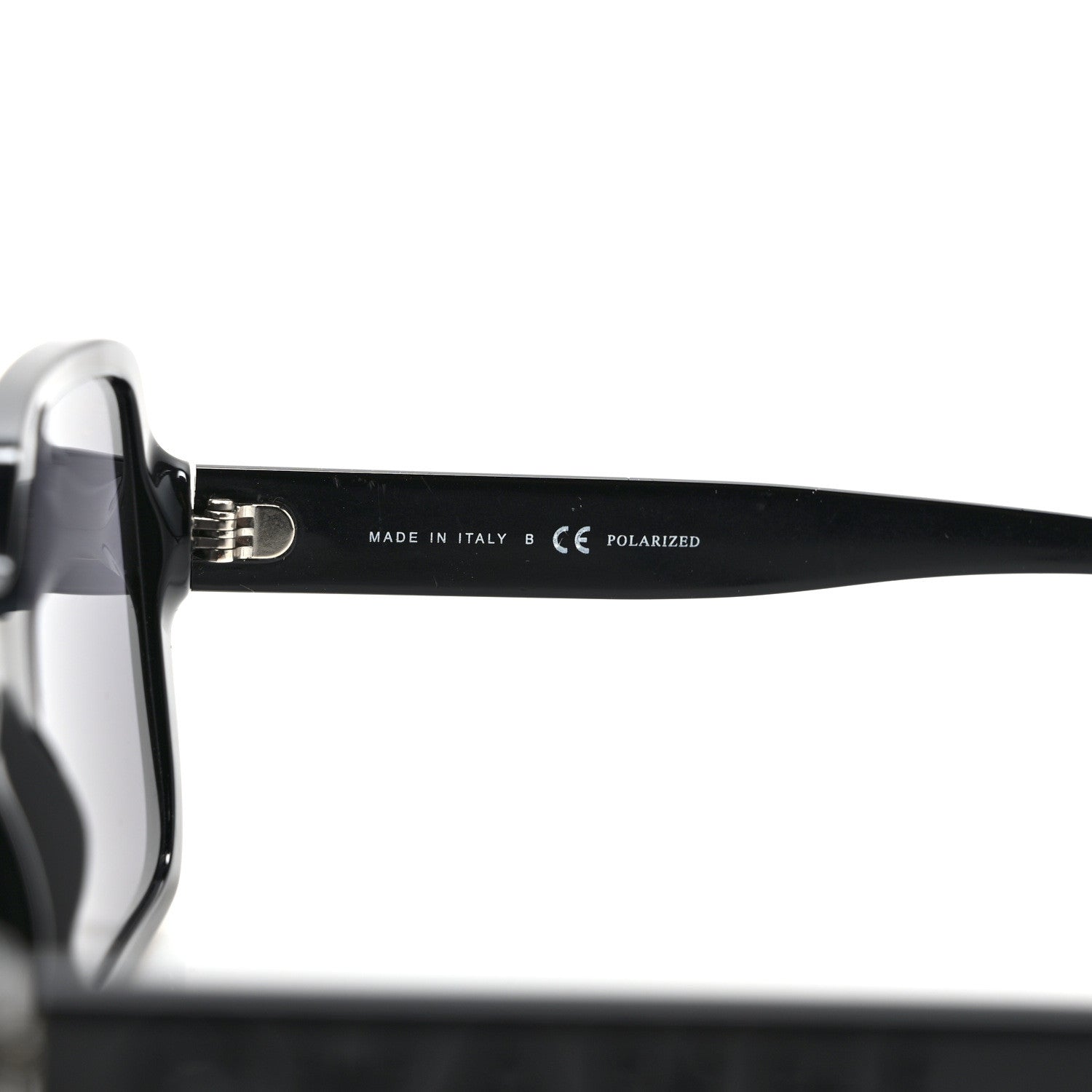 Chanel Acetate Polarized Square Sunglasses 5408 Black 8 of 8