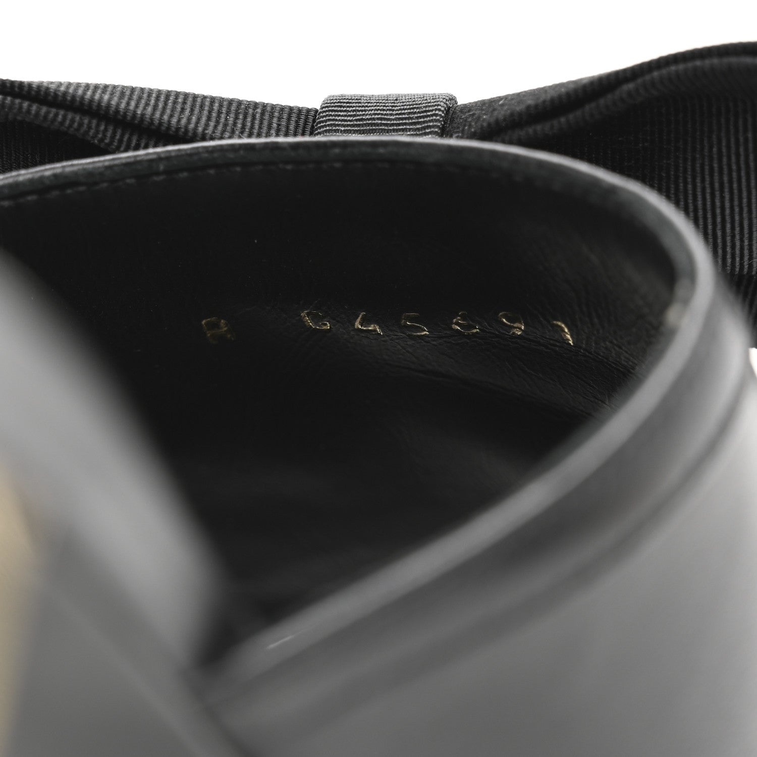 Chanel Lambskin Bow Mules 37 Black 9 of 12