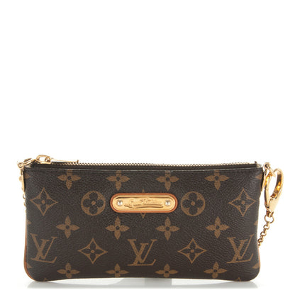 Louis Vuitton Monogram Milla Clutch MM 1 of 8
