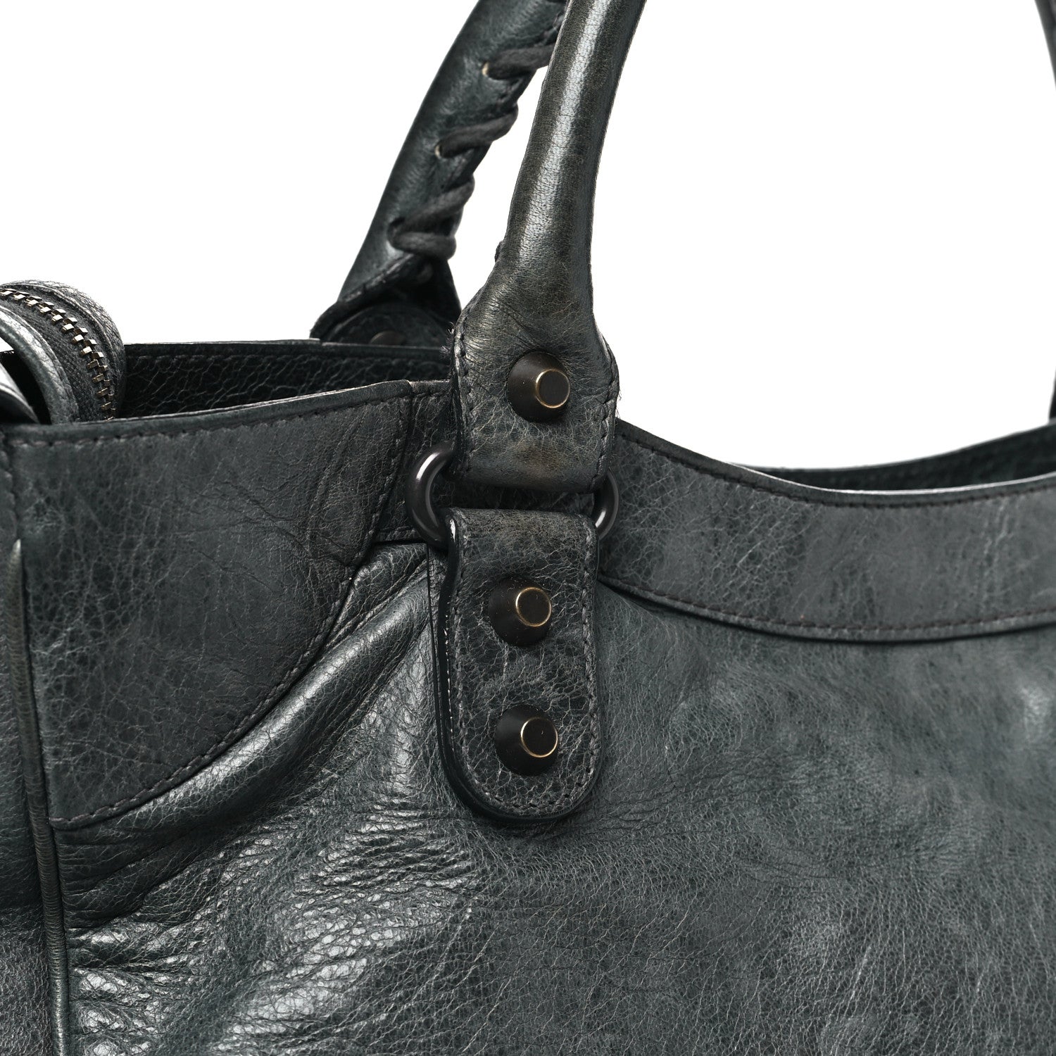 Balenciaga Agneau Classic Hardware Velo Anthracite 12 of 14