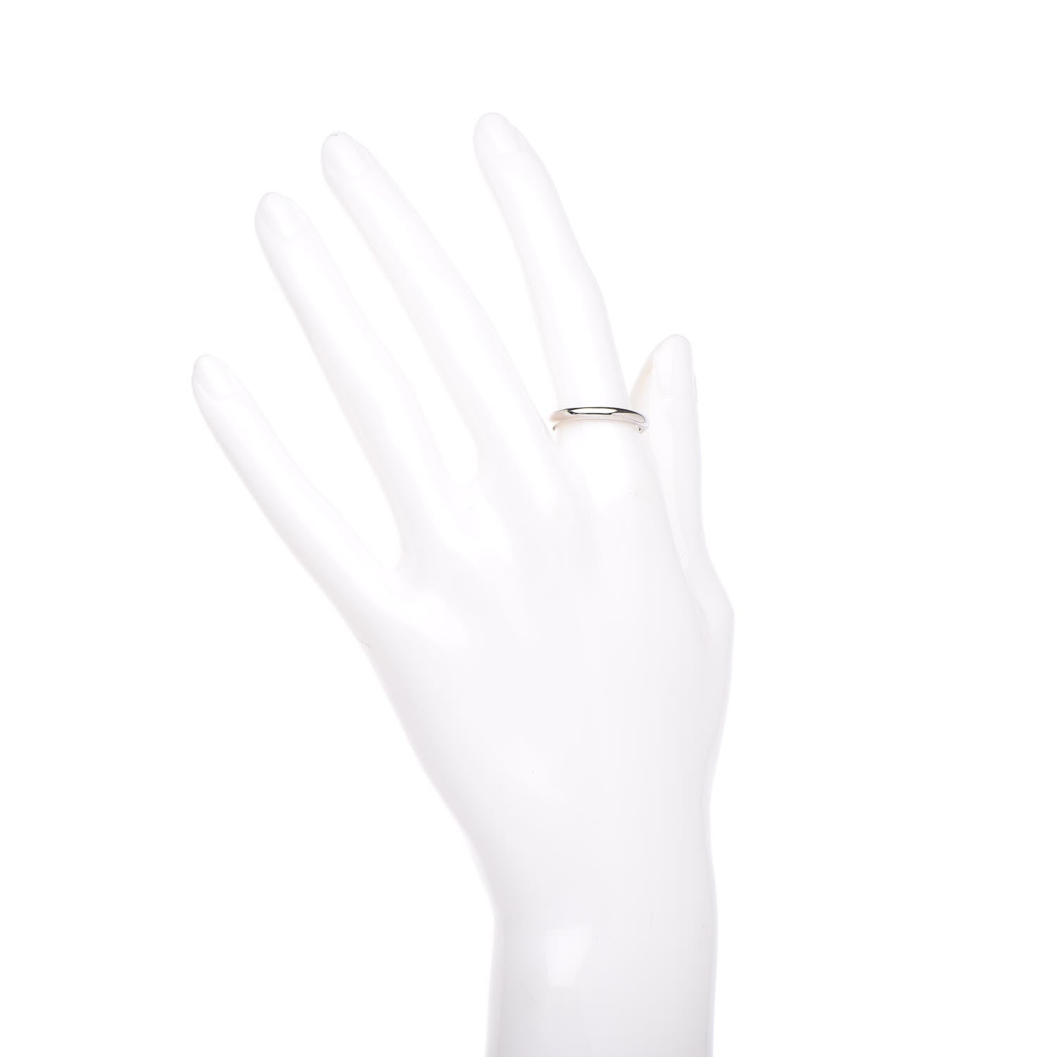 Bulgari BVLGARI Platinum 2.65mm Fedi Wedding Ring 54 6.75 2 of 5