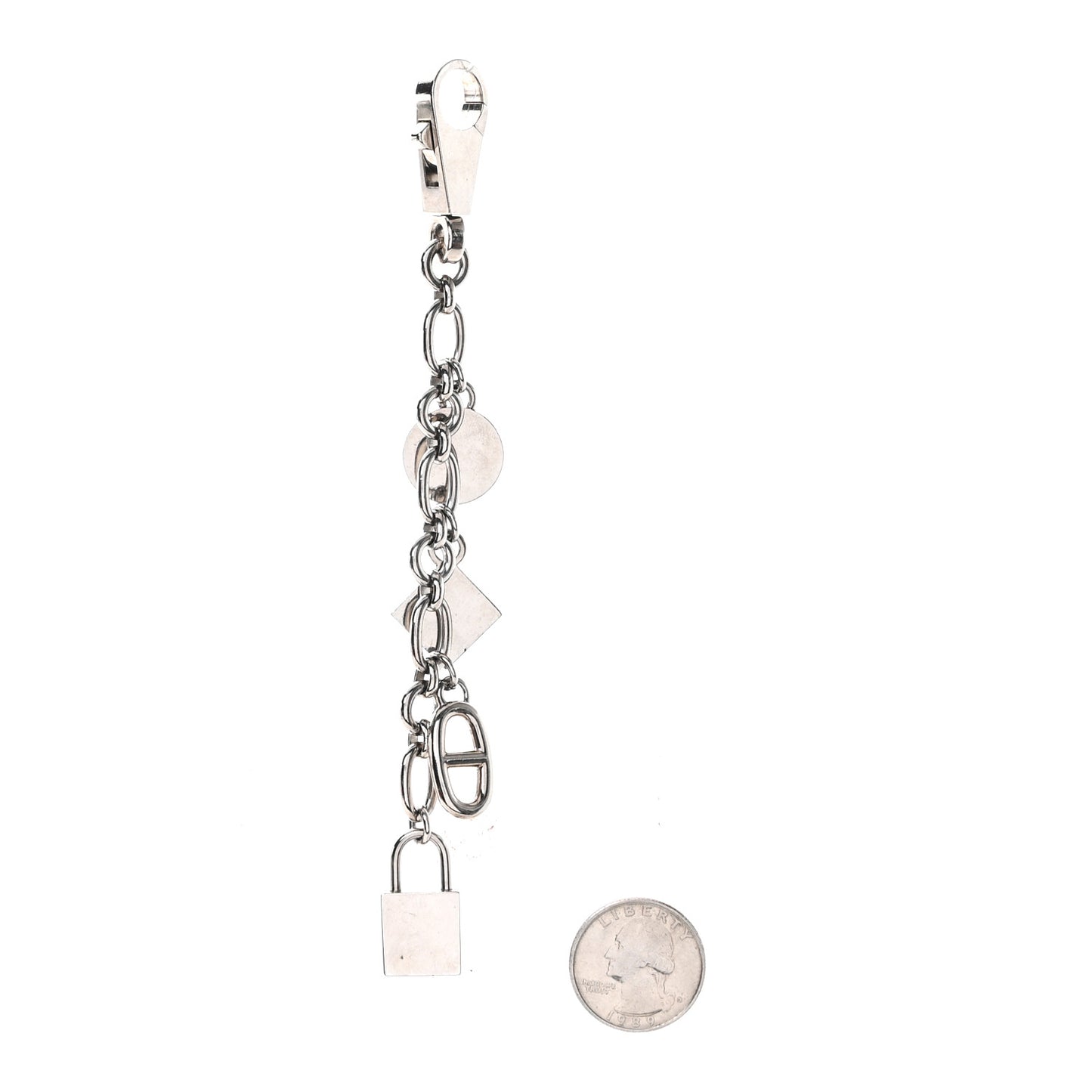 Palladium Olga Bag Charm Silver