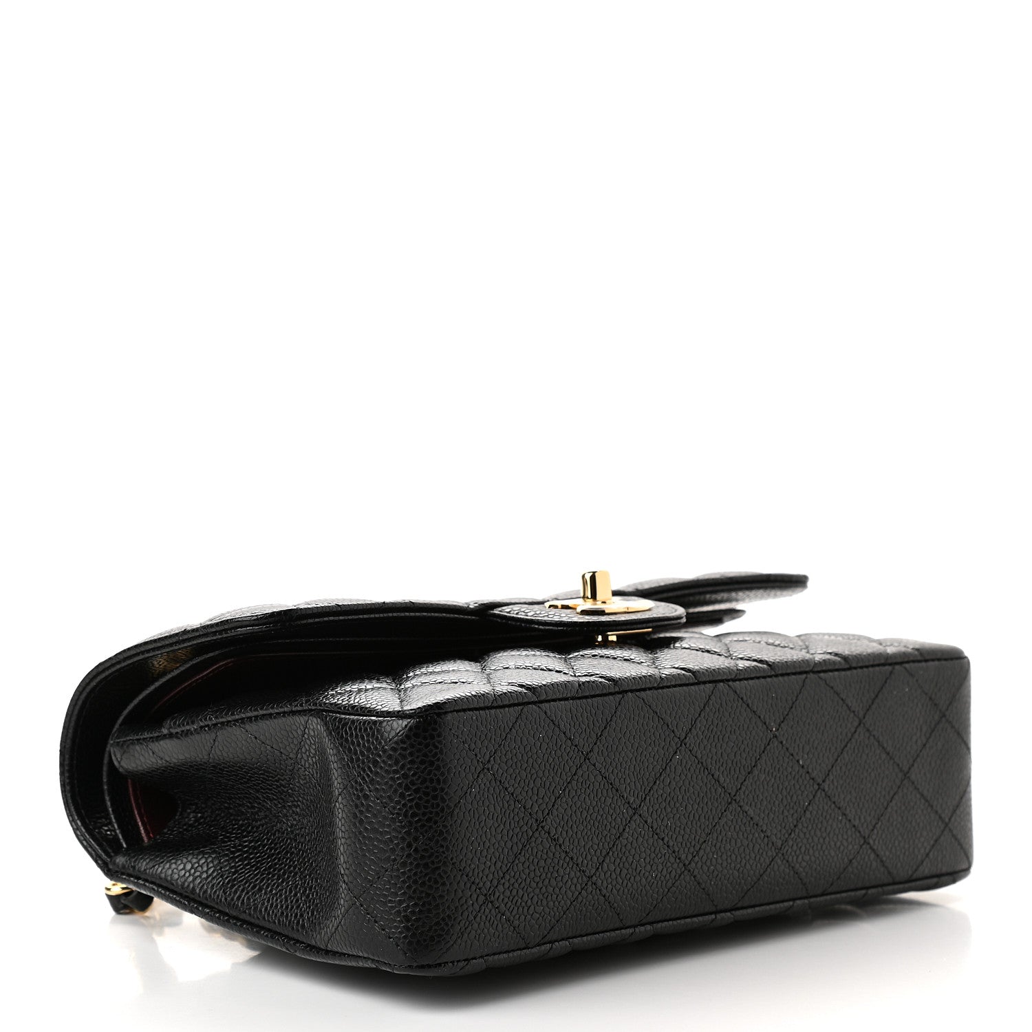 Chanel Caviar Quilted Small Double Flap Black 4 of 9