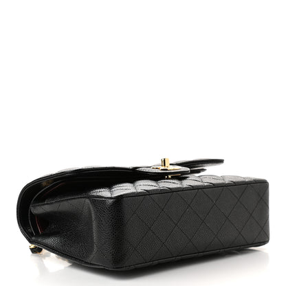 Chanel Caviar Quilted Small Double Flap Black 4 of 9