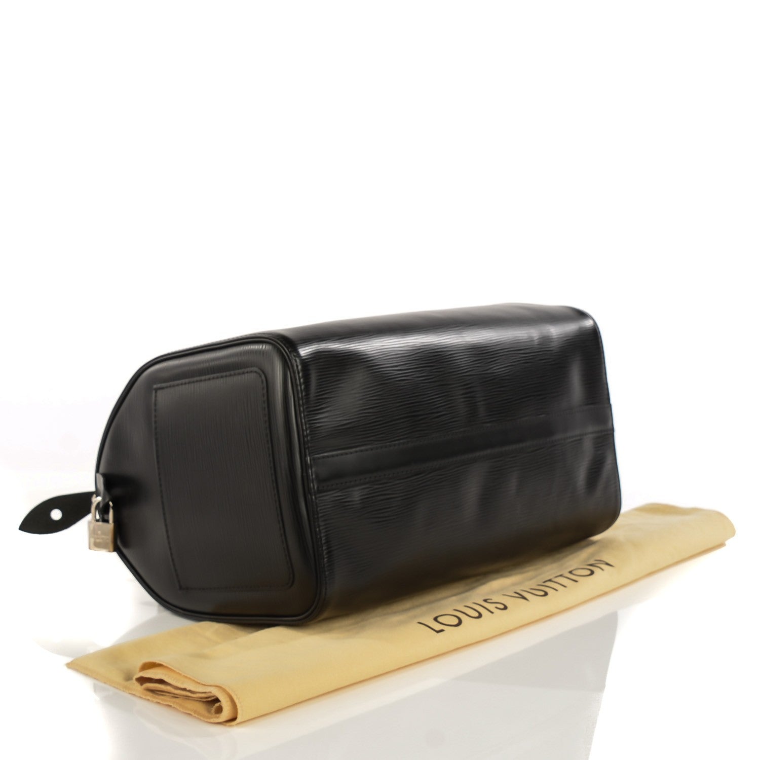 Louis Vuitton Epi Speedy 30 Black 3 of 8